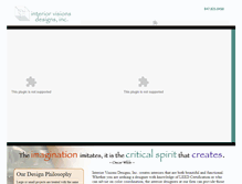 Tablet Screenshot of interiorvisionsdesigns.com